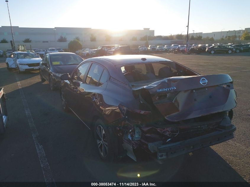 2021 NISSAN SENTRA SV - 3N1AB8CV4MY213231