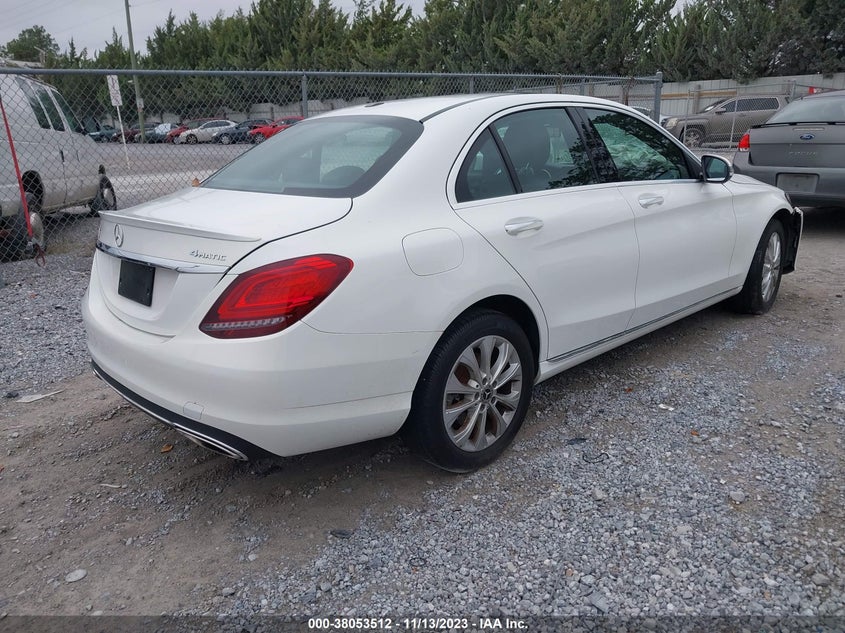 VIN 55SWF8EBXKU301489 2019 MERCEDES-BENZ C-CLASS C 300