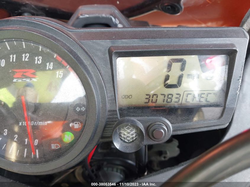 2004 SUZUKI GSX-R750 K JS1GR7JA442104712