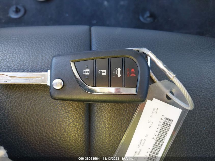 2022 TOYOTA CAMRY SE/SE NIGHT SHADE - 4T1G11AK9NU666593