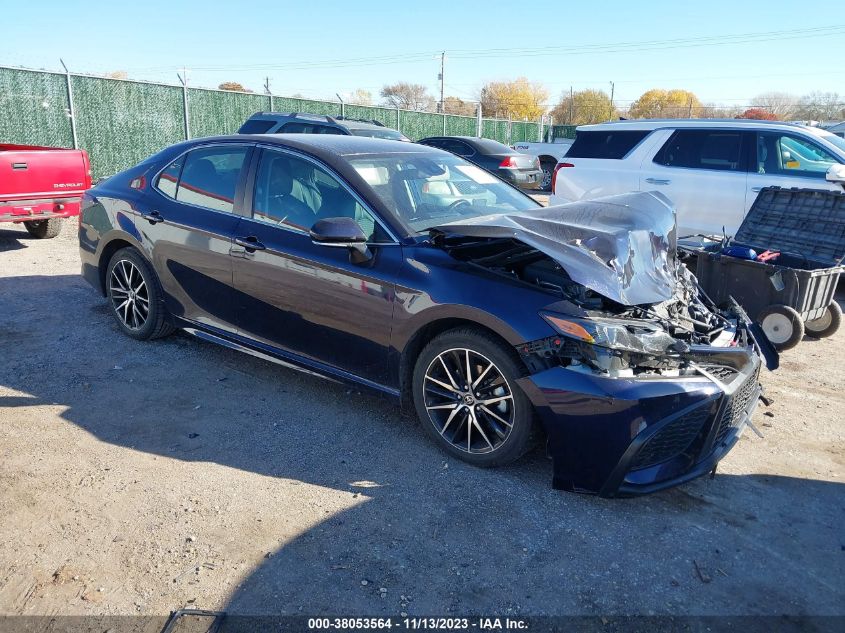 2022 TOYOTA CAMRY SE/SE NIGHT SHADE - 4T1G11AK9NU666593