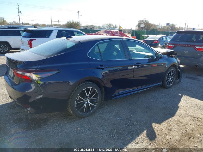 2022 TOYOTA CAMRY SE/SE NIGHT SHADE - 4T1G11AK9NU666593