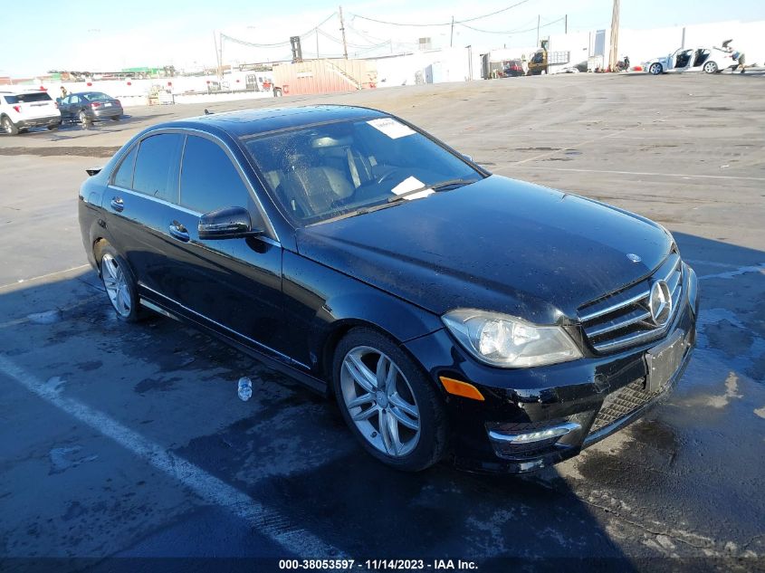 2014 MERCEDES-BENZ C 250 SPORT/LUXURY - WDDGF4HB8EG188703