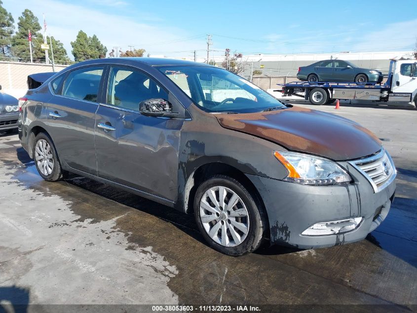 2015 NISSAN SENTRA S - 3N1AB7AP5FY374463