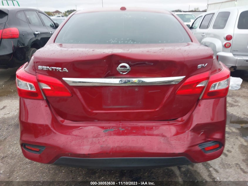 VIN 3N1AB7AP6KY263625 2019 NISSAN SENTRA S/SV/SR/SL