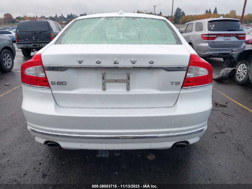 2015 VOLVO S80 T5 PREMIER PLUS YV126MAC4F1183858