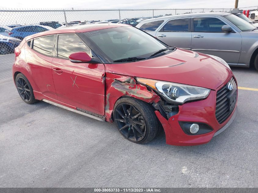 2015 HYUNDAI VELOSTER TURBO - KMHTC6AE3FU240772