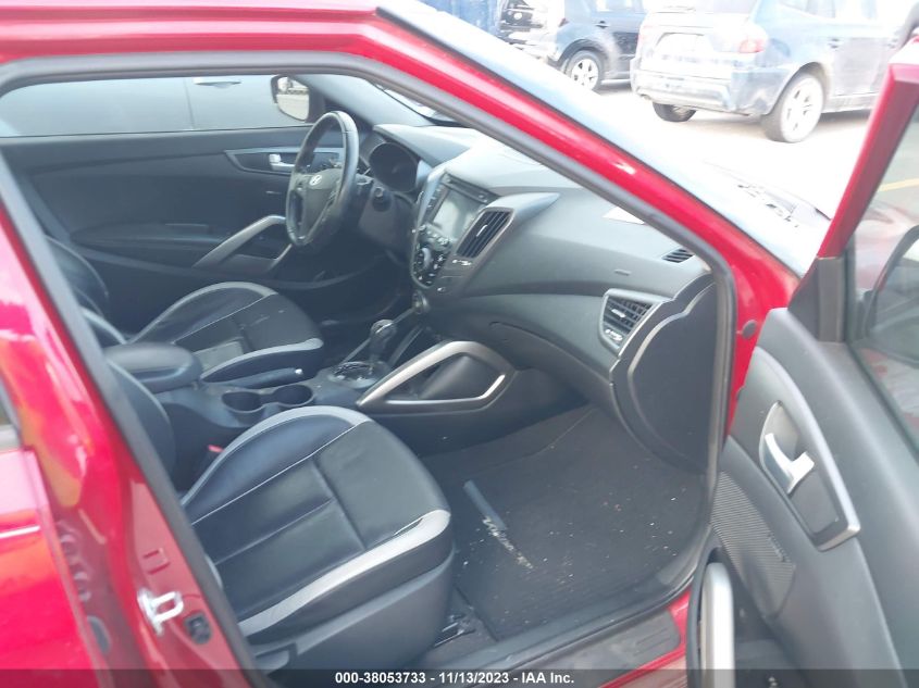 2015 HYUNDAI VELOSTER TURBO - KMHTC6AE3FU240772