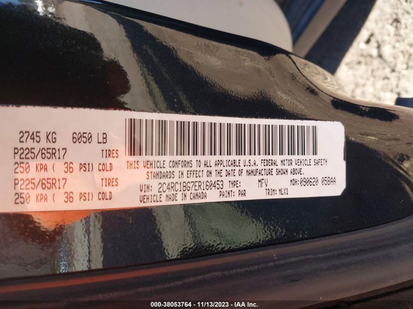 2016 CHRYSLER TOWN & COUNTRY TOURING - 2C4RC1BG2GR121059