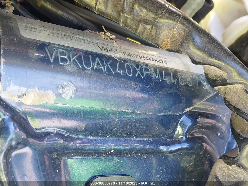 VIN VBKUAK40XPM448879 2023 HUSQVARNA FE501 S