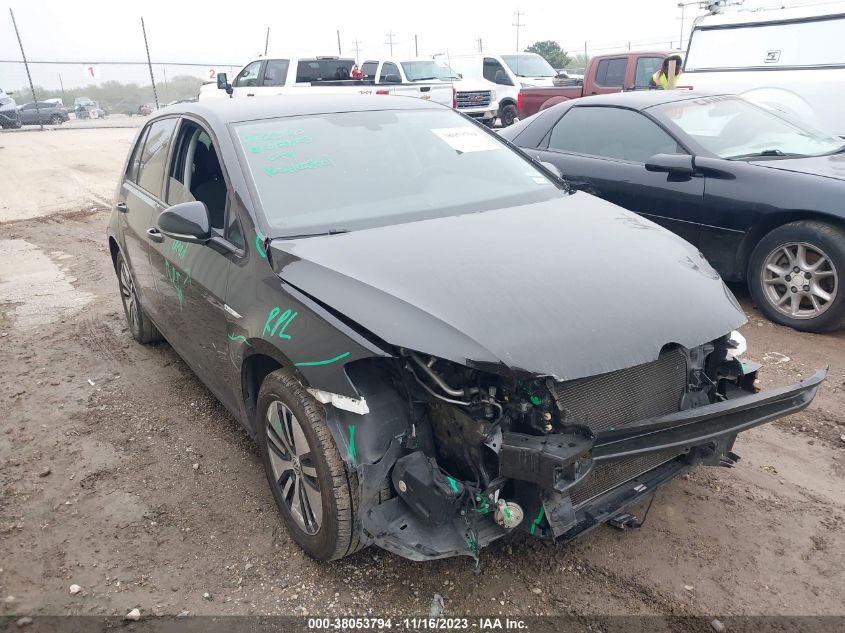 2019 VOLKSWAGEN E-GOLF SE - WVWKR7AU6KW908350