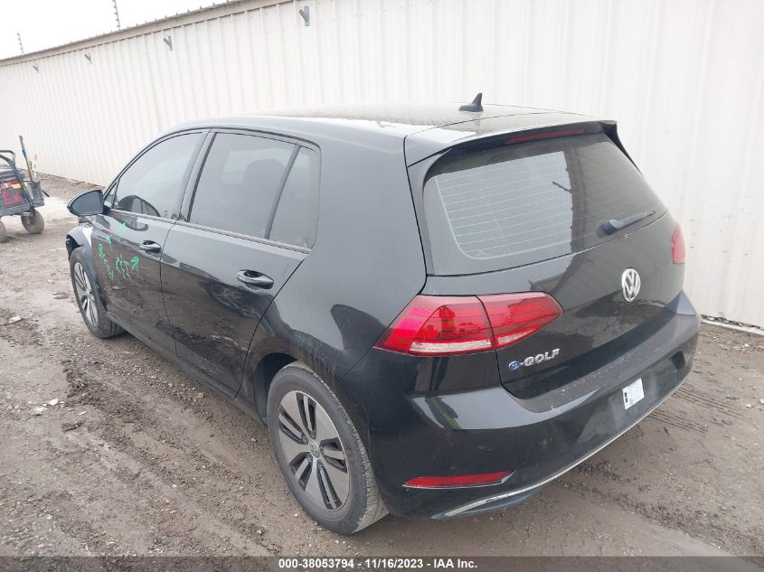 2019 VOLKSWAGEN E-GOLF SE - WVWKR7AU6KW908350