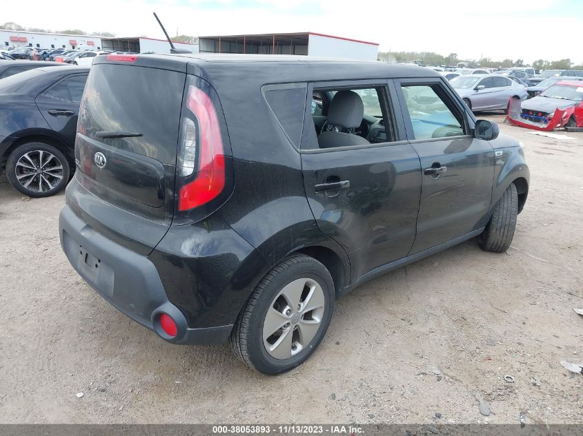 2016 KIA SOUL - KNDJN2A28G7289292