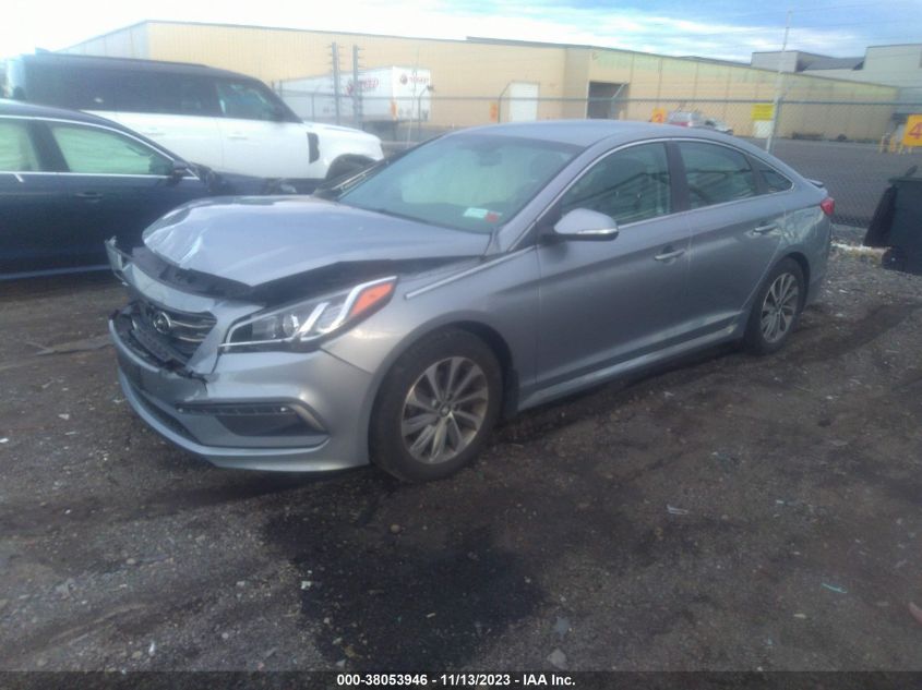 2016 HYUNDAI SONATA SPORT/LIMITED - 5NPE34AF1GH289295