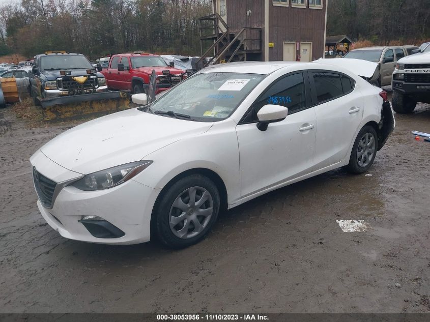 2016 MAZDA MAZDA3 I SPORT - 3MZBM1T76GM284248