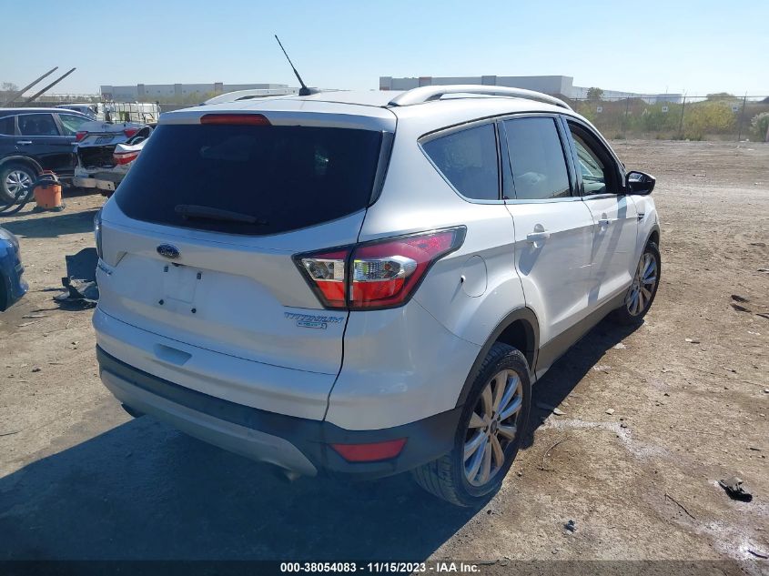 2017 FORD ESCAPE TITANIUM - 1FMCU0JD5HUB15213