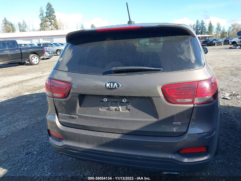 2019 KIA SORENTO 2.4L LX - 5XYPG4A34KG550468