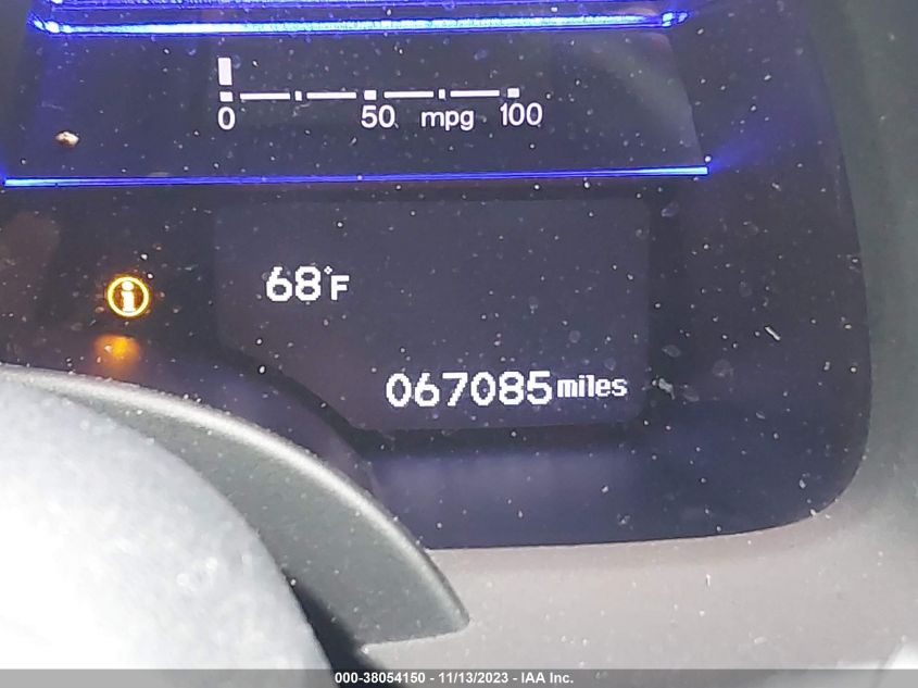 2013 HONDA CR-Z - JHMZF1D46DS000313