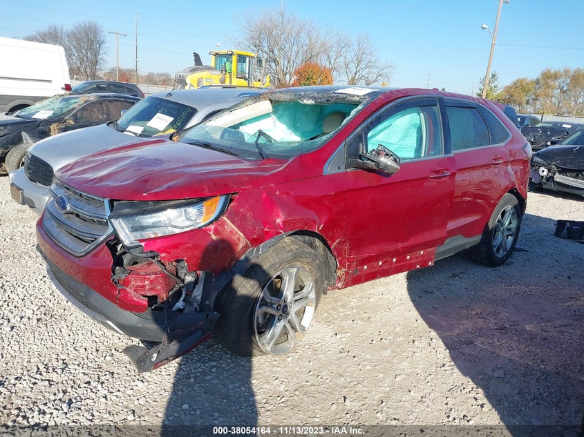 VIN 2FMPK3K92HBB57685 2017 FORD EDGE TITANIUM