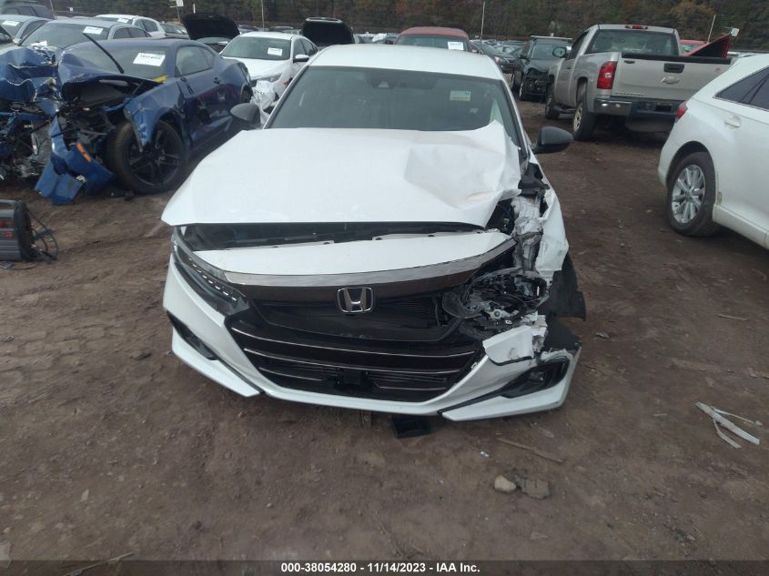 2021 HONDA ACCORD SPORT - 1HGCV1F35MA081147
