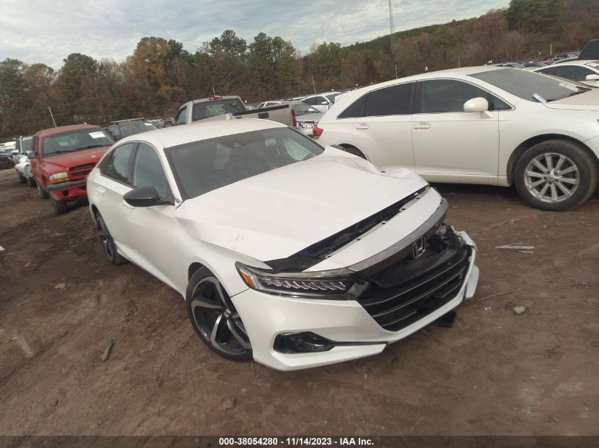 2021 HONDA ACCORD SPORT - 1HGCV1F35MA081147
