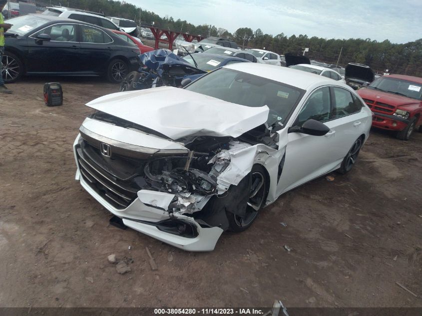 2021 HONDA ACCORD SPORT - 1HGCV1F35MA081147