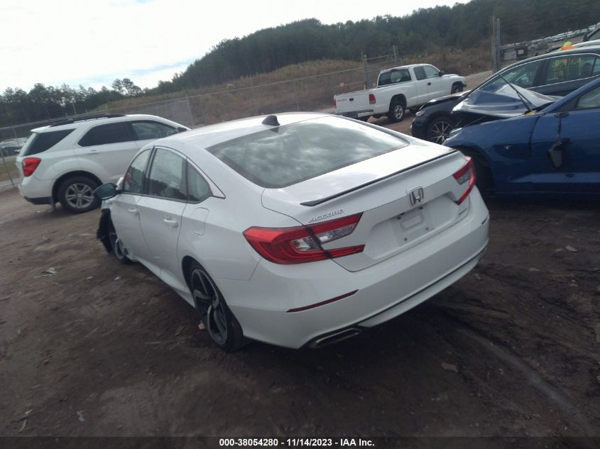 2021 HONDA ACCORD SPORT - 1HGCV1F35MA081147
