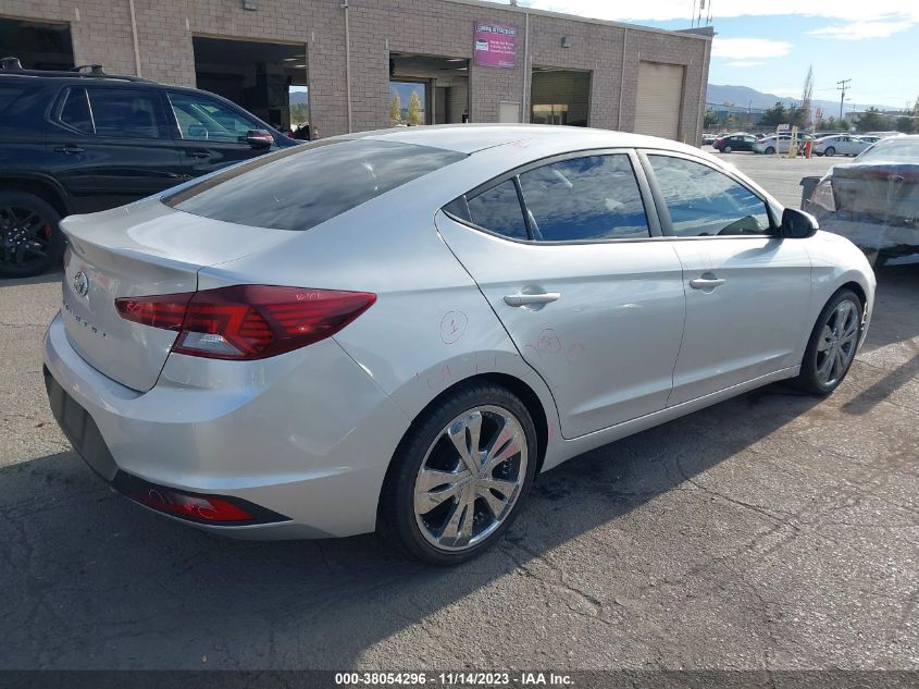 2019 HYUNDAI ELANTRA SE - 5NPD74LF4KH474219