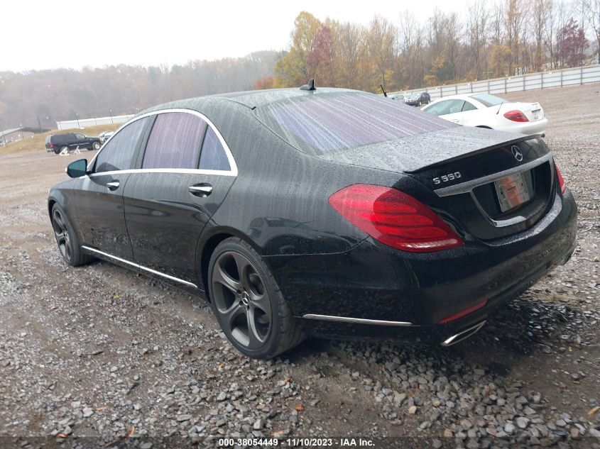 2014 MERCEDES-BENZ S-CLASS S 550 WDDUG8CB0EA048596