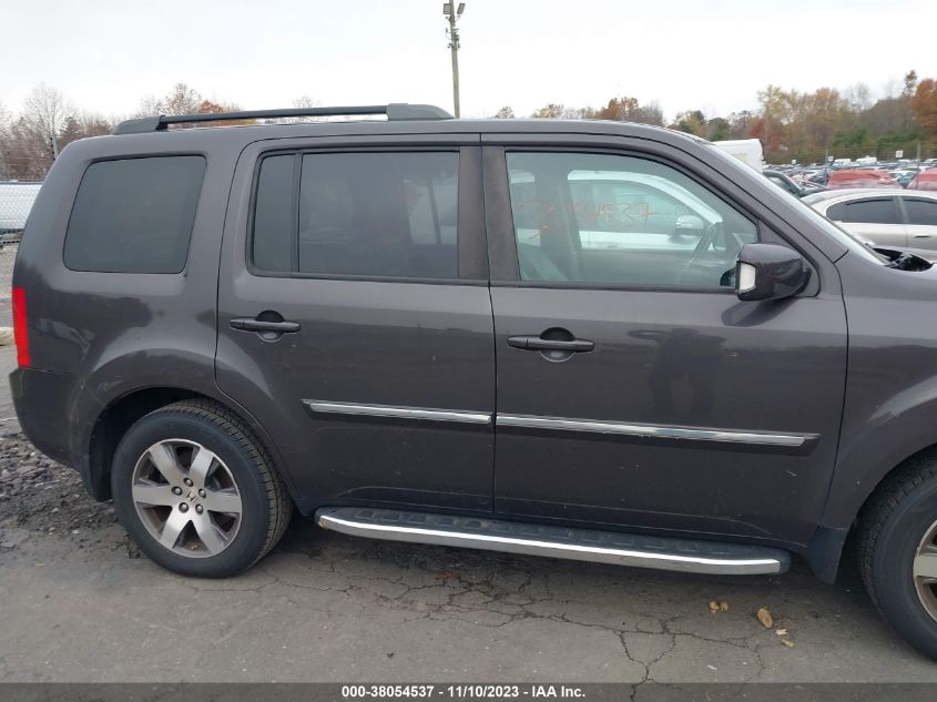 2013 HONDA PILOT TOURING - 5FNYF4H95DB070953