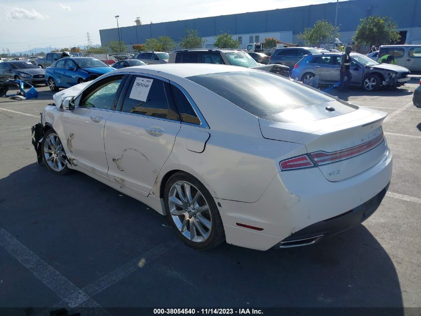 2015 LINCOLN MKZ HYBRID 3LN6L2LU7FR606542