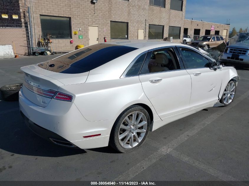 2015 LINCOLN MKZ HYBRID 3LN6L2LU7FR606542