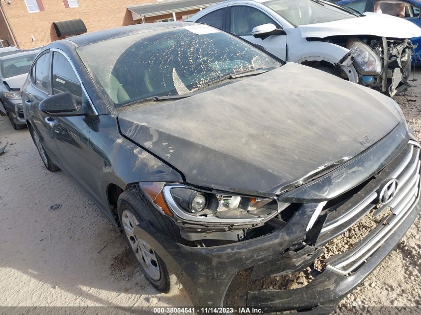 2017 HYUNDAI ELANTRA SE - KMHD74LF8HU373582