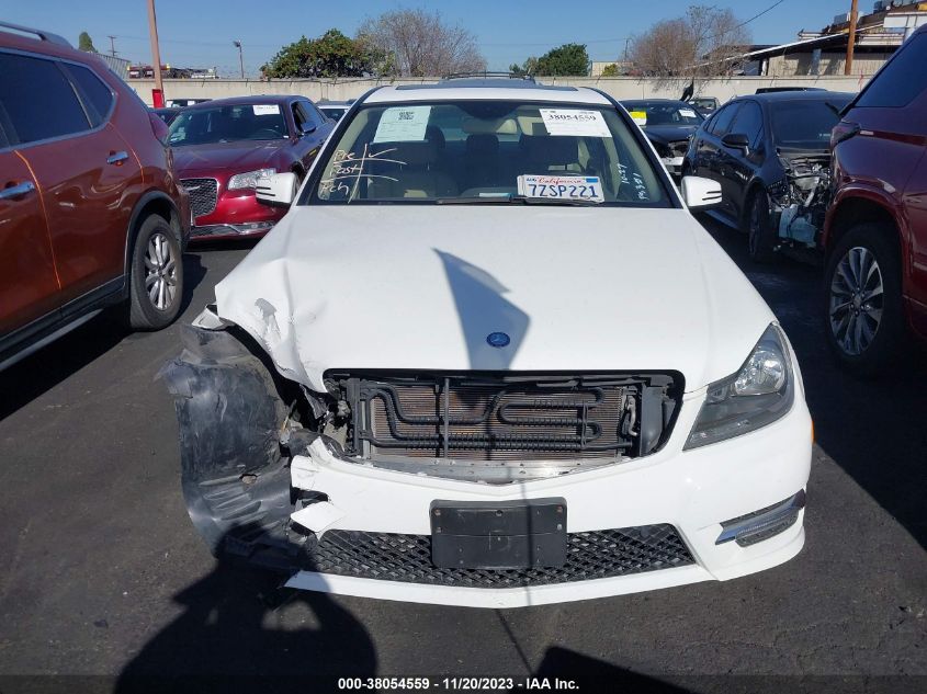 2014 MERCEDES-BENZ C 250 SPORT/LUXURY - WDDGF4HB8EA967330