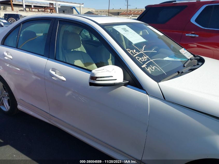 2014 MERCEDES-BENZ C 250 SPORT/LUXURY - WDDGF4HB8EA967330