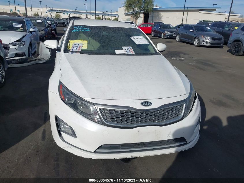 2015 KIA OPTIMA HYBRID - KNAGM4AD8F5086615