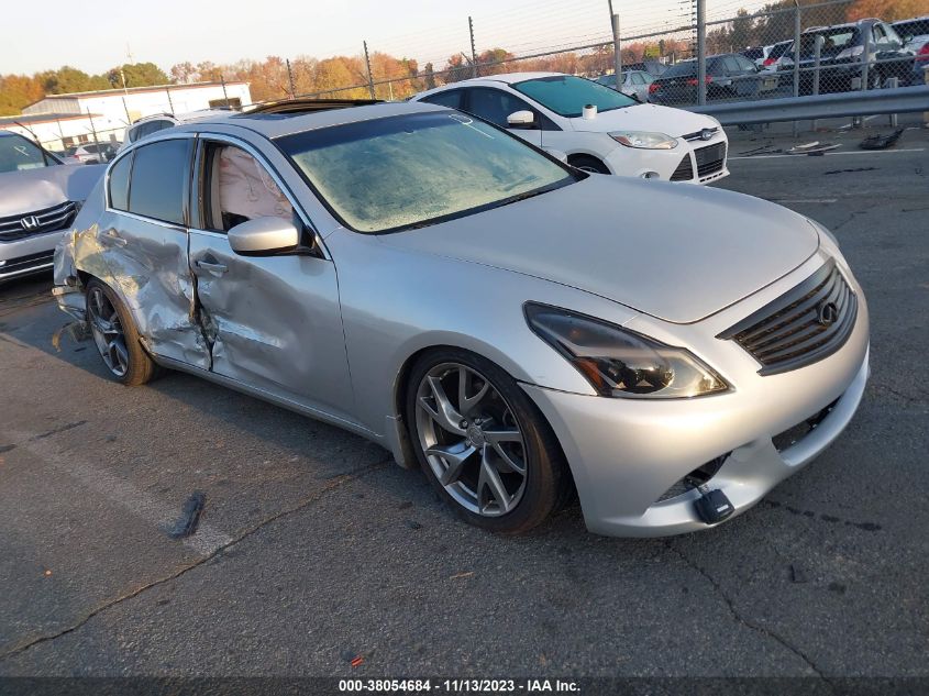 2013 INFINITI G37X X - JN1CV6AR3DM768443