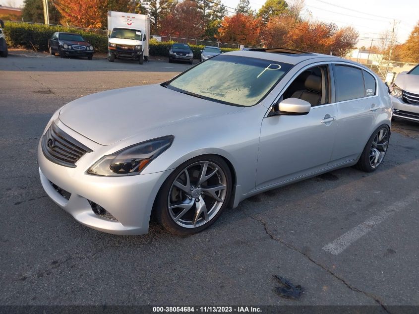 2013 INFINITI G37X JN1CV6AR3DM768443