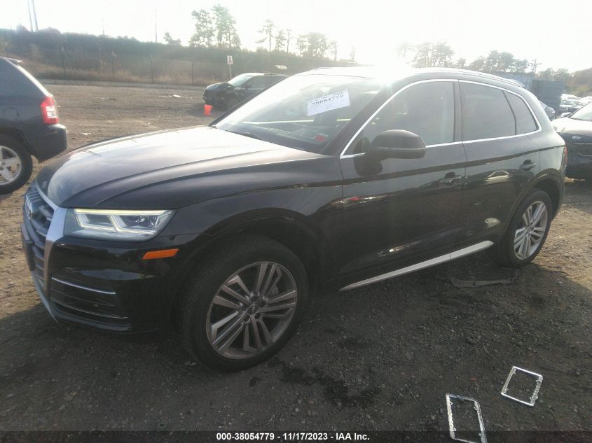 WA1BNAFY3J2010454 2018 AUDI Q5, photo no. 2