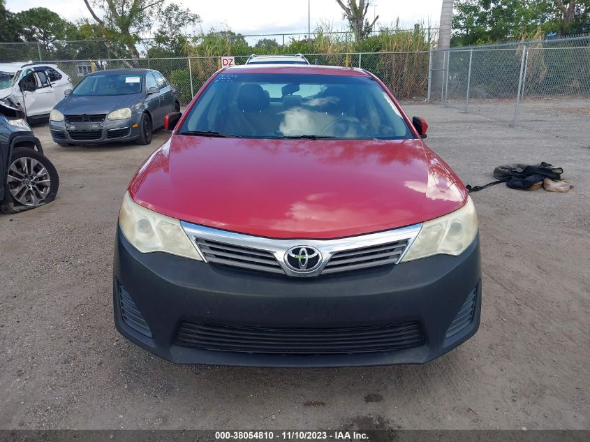 2013 TOYOTA CAMRY L - 4T1BF1FK4DU678735