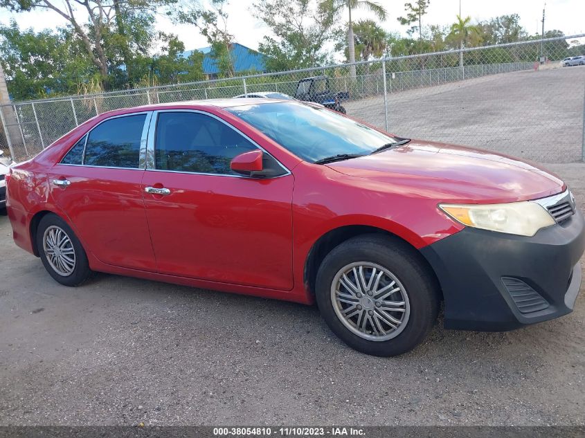 2013 TOYOTA CAMRY L - 4T1BF1FK4DU678735