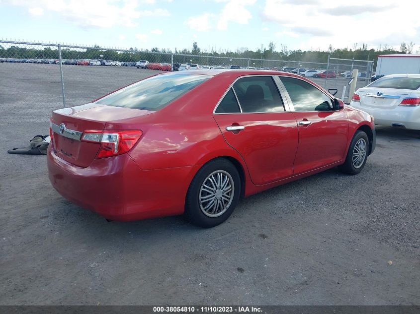 2013 TOYOTA CAMRY L - 4T1BF1FK4DU678735