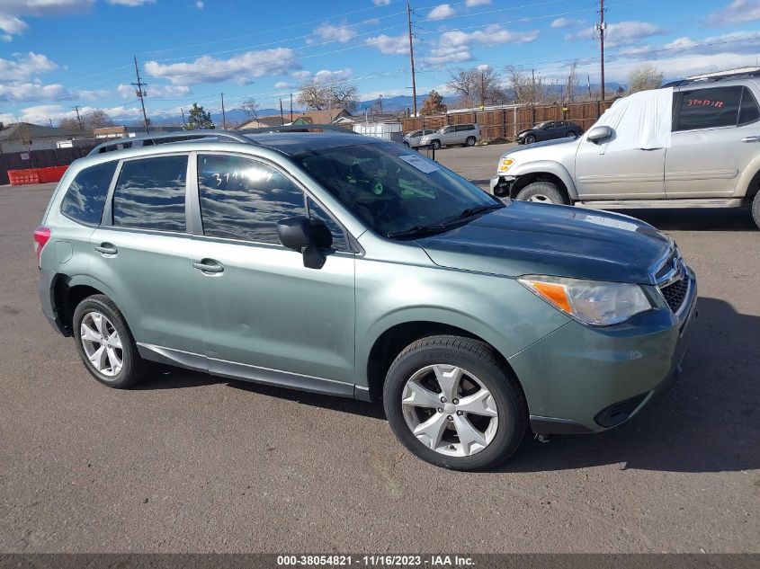 2015 SUBARU FORESTER 2.5I - JF2SJABC8FH553834