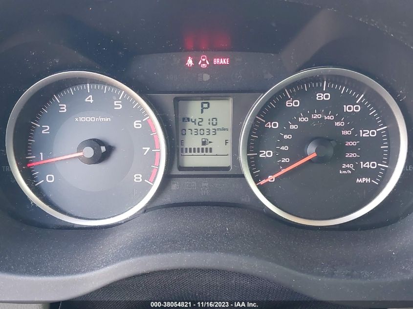 2015 SUBARU FORESTER 2.5I - JF2SJABC8FH553834