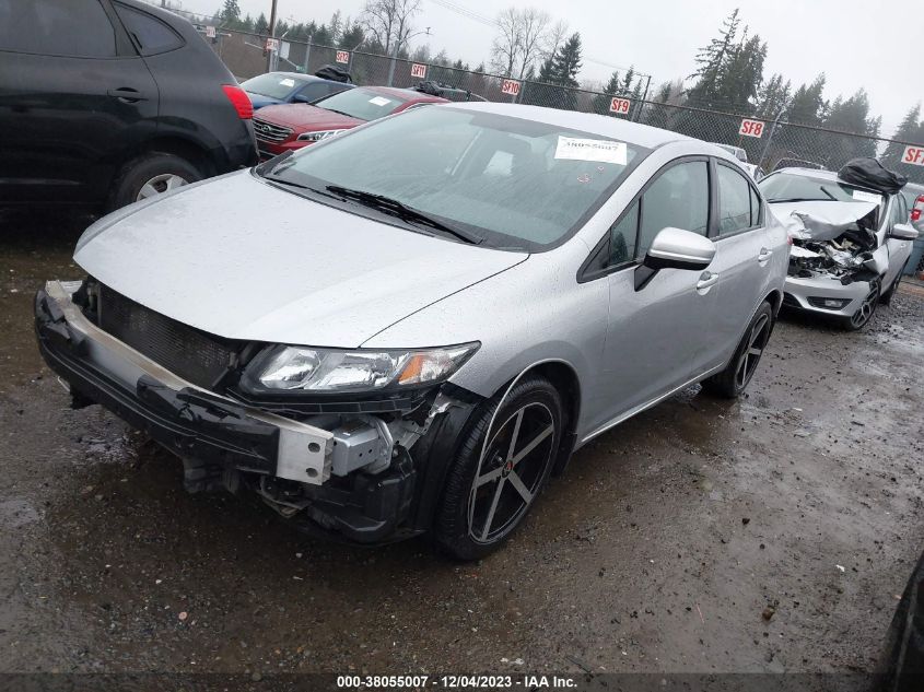 2014 HONDA CIVIC LX - 19XFB2F53EE225837