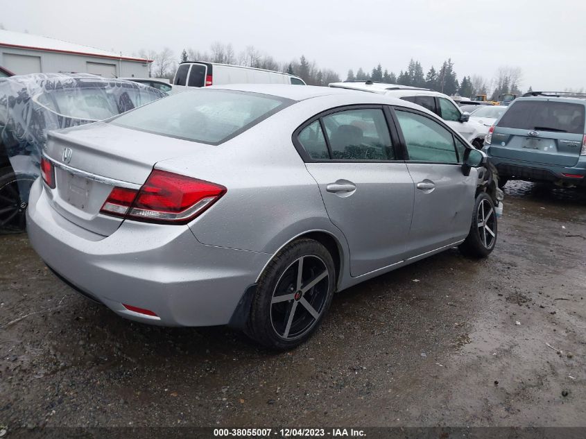2014 HONDA CIVIC LX - 19XFB2F53EE225837