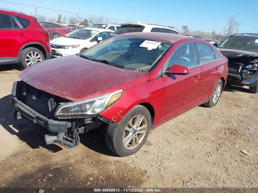 2016 HYUNDAI SONATA 2.4L - 5NPE24AF9GH269489