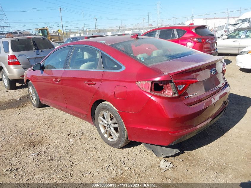 2016 HYUNDAI SONATA 2.4L - 5NPE24AF9GH269489