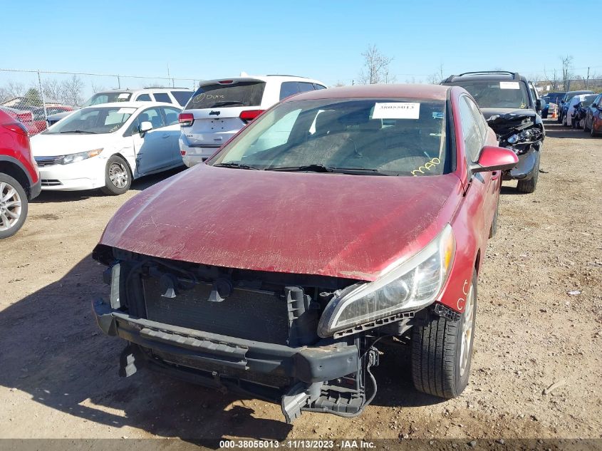 2016 HYUNDAI SONATA 2.4L - 5NPE24AF9GH269489