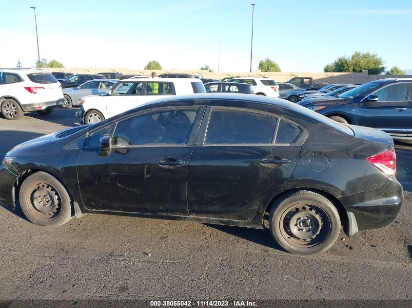 2014 HONDA CIVIC LX - 19XFB2F50EE253806